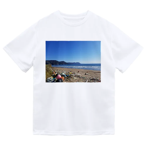 シズカリ海岸 Dry T-Shirt