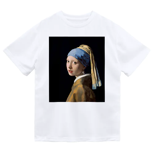 真珠の耳飾りの少女 / Girl with a Pearl Earring ドライTシャツ