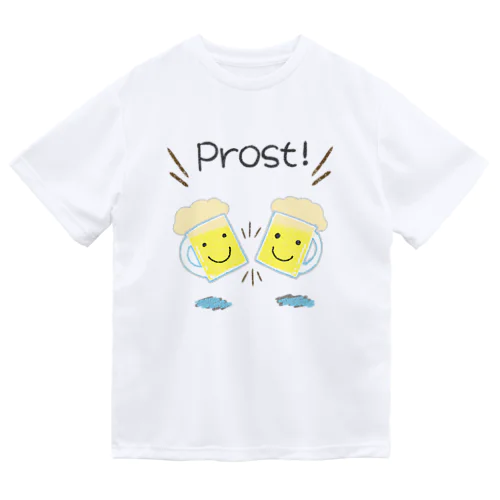 Prost!／スマイリージョッキくん ドライTシャツ