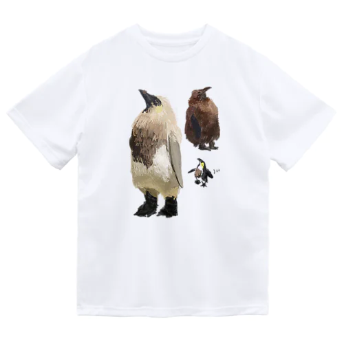 換毛期のペンギンたち Dry T-Shirt