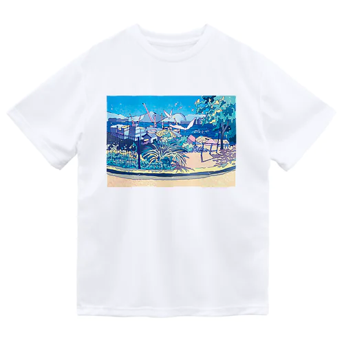 【旅立ちの日】/長崎の風景 ドライTシャツ