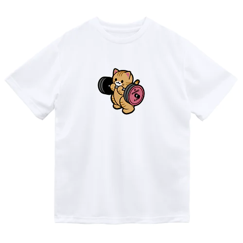 ばーべるニャンコ（茶トラver.） ドライTシャツ