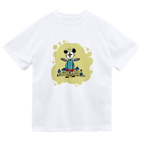 夢を語るネズミ ドライTシャツ