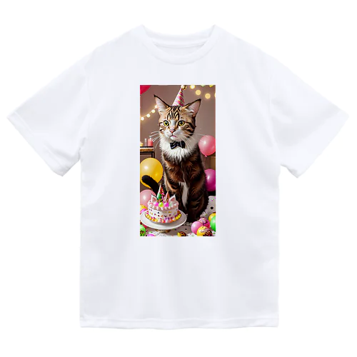 パーティーキャット265 ドライTシャツ