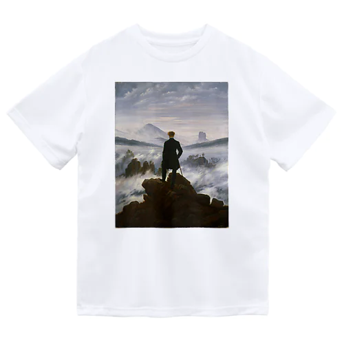 雲海の上の旅人 / Wanderer above the Sea of Fog ドライTシャツ