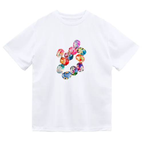 Kimurasaki_Ink_Oval_Design Dry T-Shirt