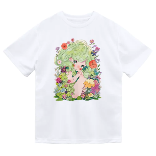 フラワーヘアのガーディアン Dry T-Shirt