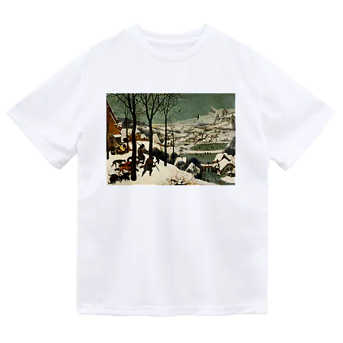 雪中の狩人 / The Hunters in the Snow Dry T-Shirt