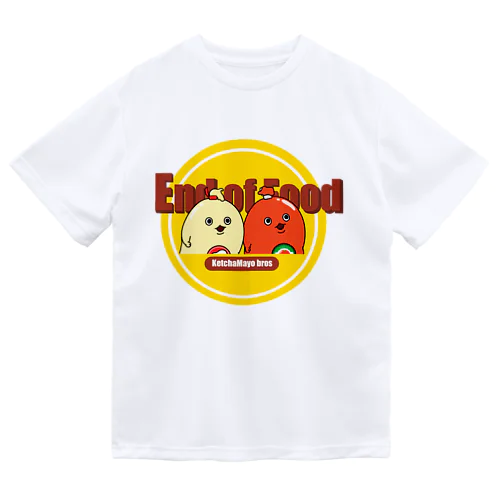 End of Food ケチャマヨ兄弟 ドライTシャツ