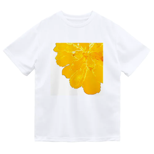 オレンジ　 ドライTシャツ