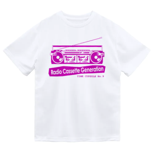 Radio Cassette Generation ドライTシャツ