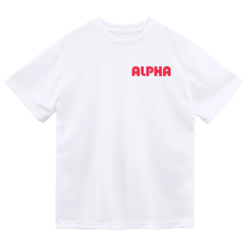 ALPHA赤-RIGID紺-TETRX紫 Dry T-Shirt