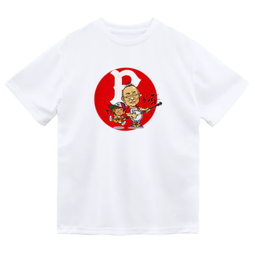  ★ツーショット企画【梶野 様】（ワンポイント：赤） ドライTシャツ