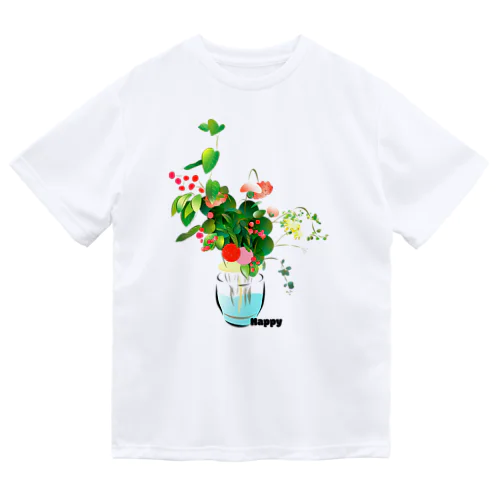 お花のある暮らし ドライTシャツ