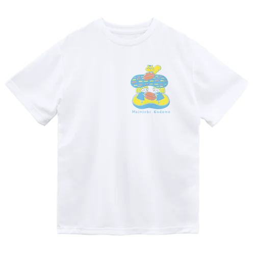 Mainichi kodomo nuts ドライTシャツ