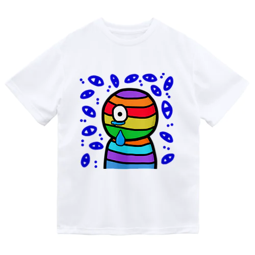 涙をこぼすmummy ドライTシャツ