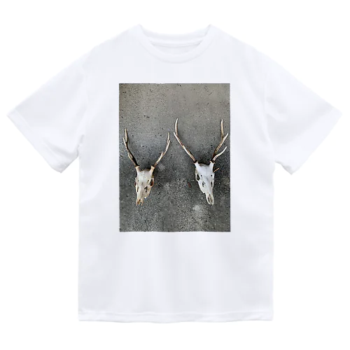 鹿頭骨 Dry T-Shirt