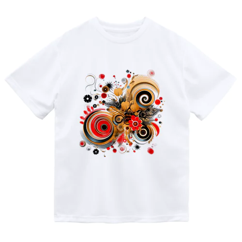 Red Flower Food Dry T-Shirt