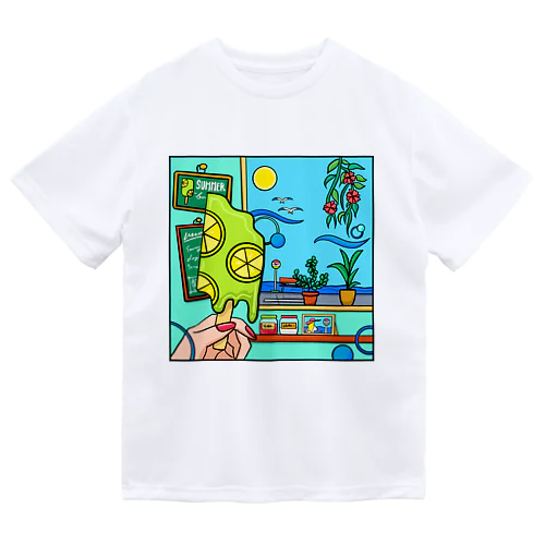 潮風とレモンアイス Dry T-Shirt