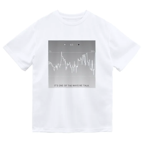 囲碁Tシャツ(AI評価値グラフ) ドライTシャツ