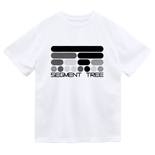 SEGMENT TREE 黒 Dry T-Shirt