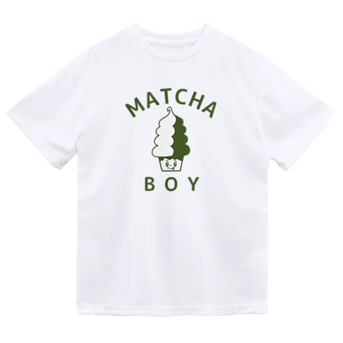 MATCHA BOY ドライTシャツ