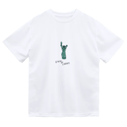 STATUE OF LIBERTY_透明 Dry T-Shirt