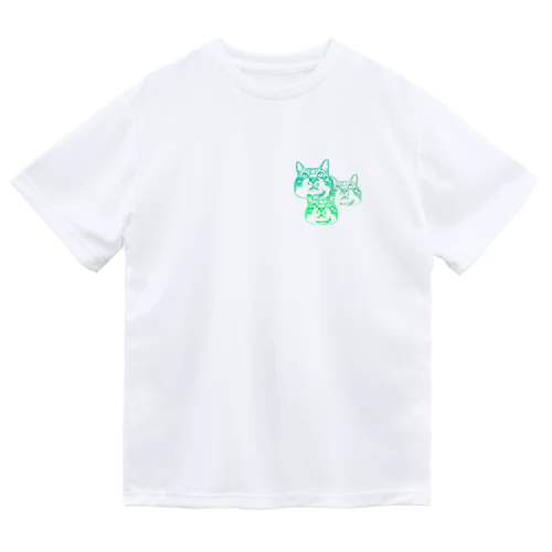 愛猫大福 ドライTシャツ