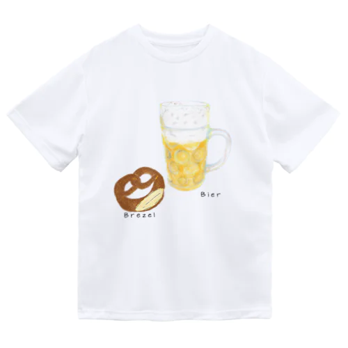 Brezel und Bier ／ブレッツェル＆ビール Dry T-Shirt