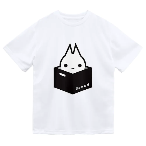 【Boxed * Cat】白Ver ドライTシャツ