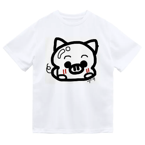 aneimoグッズ動物1 ドライTシャツ