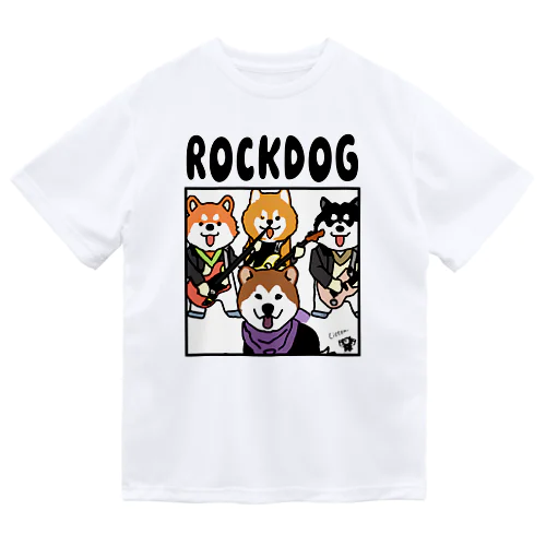 犬ロック Dry T-Shirt