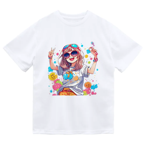 可愛い女 Dry T-Shirt