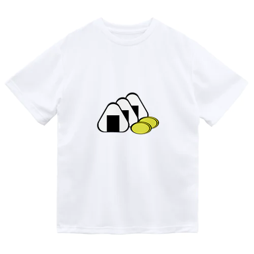 おにぎりＴシャツ　たくあん Dry T-Shirt