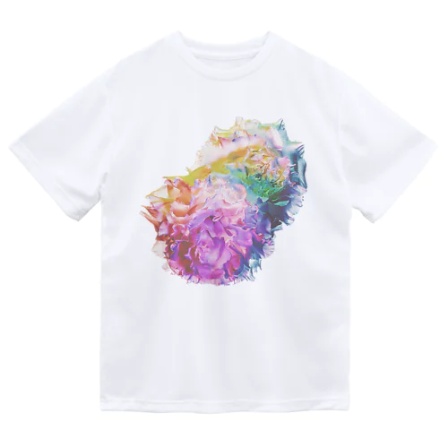 Rainbow Carnation ドライTシャツ