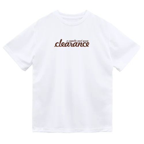 clearance オフィシャルロゴ グッズ ドライTシャツ