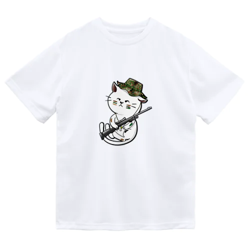 家猫スナイパー Dry T-Shirt