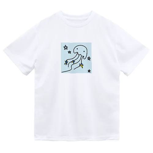 天の川のクラゲ Dry T-Shirt