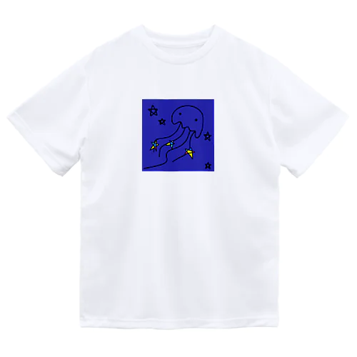 天の川クラゲ Dry T-Shirt