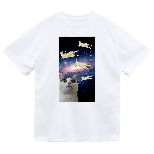 宇宙おふみ（飛行） ドライTシャツ
