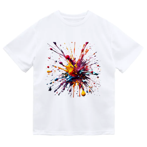 INK SPLASH ドライTシャツ