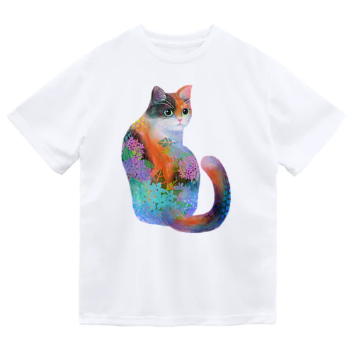 三毛猫 ドライTシャツ