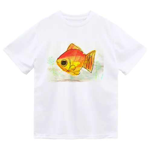 子どもの絵（金魚）アイテム ドライTシャツ