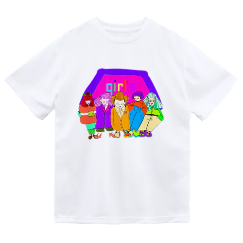 女の子シリーズ　girl’s  Dry T-Shirt