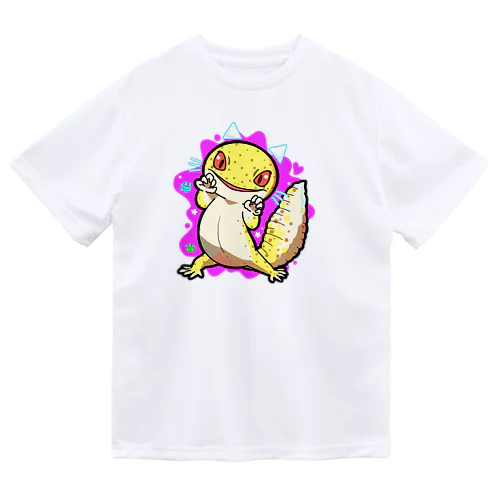 猫ヤモリ Dry T-Shirt