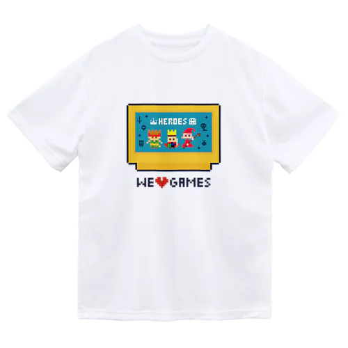 レトロゲームT ドライTシャツ