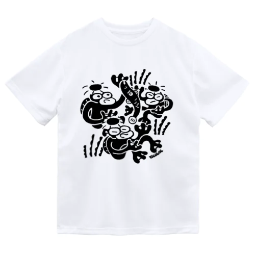 3匹のカッパ達 Dry T-Shirt