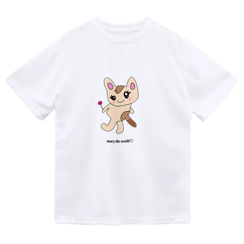 マリィ・ザ・ワールド　ねこちゃん Dry T-Shirt