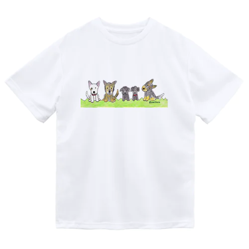 保護犬&元保護犬たち Dry T-Shirt