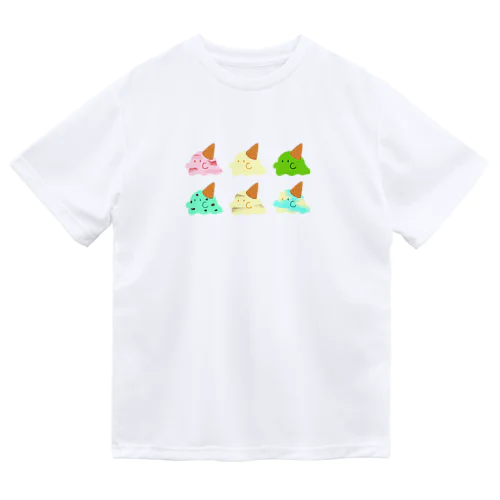 バケメシちゃんアイスよくばりセット Dry T-Shirt